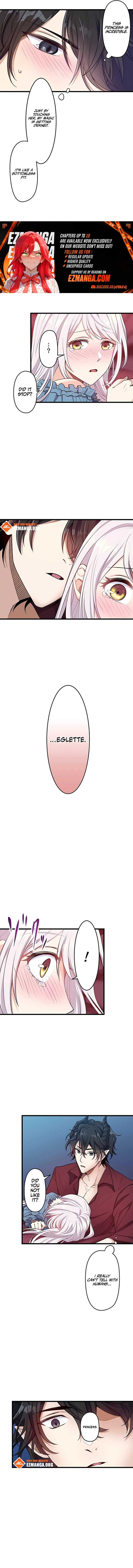 I Was a Sacrificial Princess, but I Reincarnated and Became the Body Pillow of the Demon King Chapter 4 34 ch 4 3