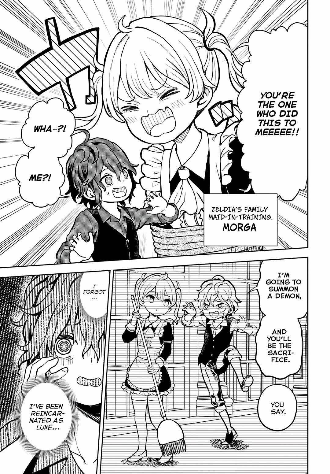 I Was Reincarnated as the Villain With Evil Eyes, so I Aim to Be a Mob Character Chapter 1 135 13