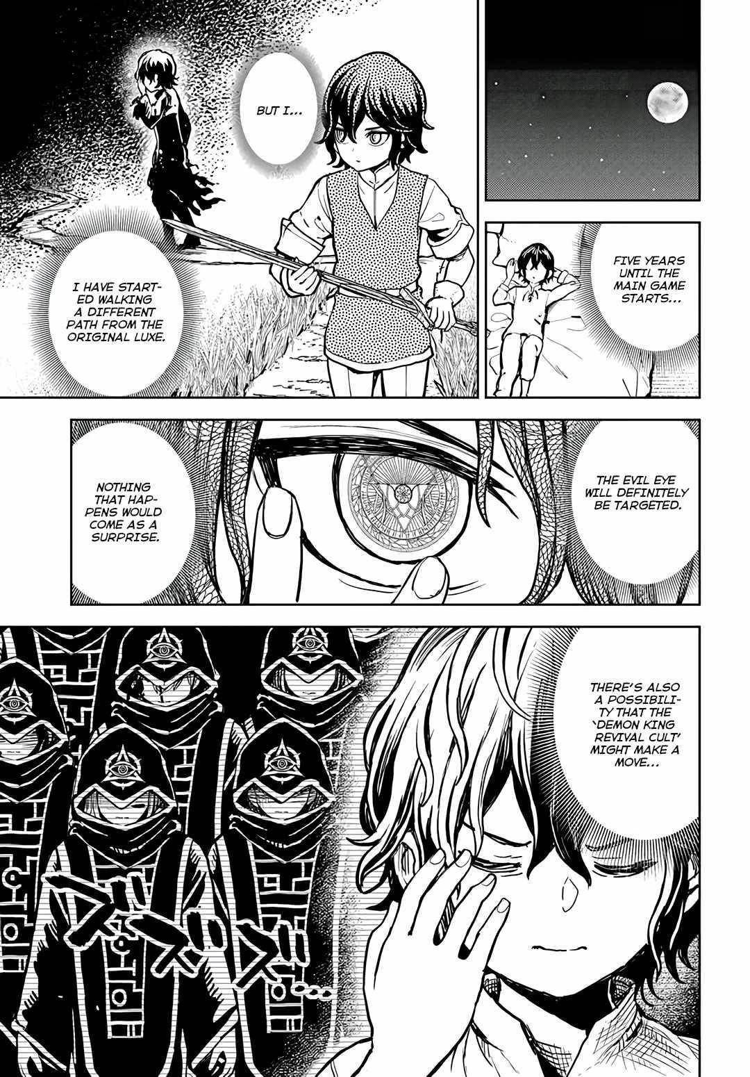 I Was Reincarnated as the Villain With Evil Eyes, so I Aim to Be a Mob Character Chapter 2.1 61 11