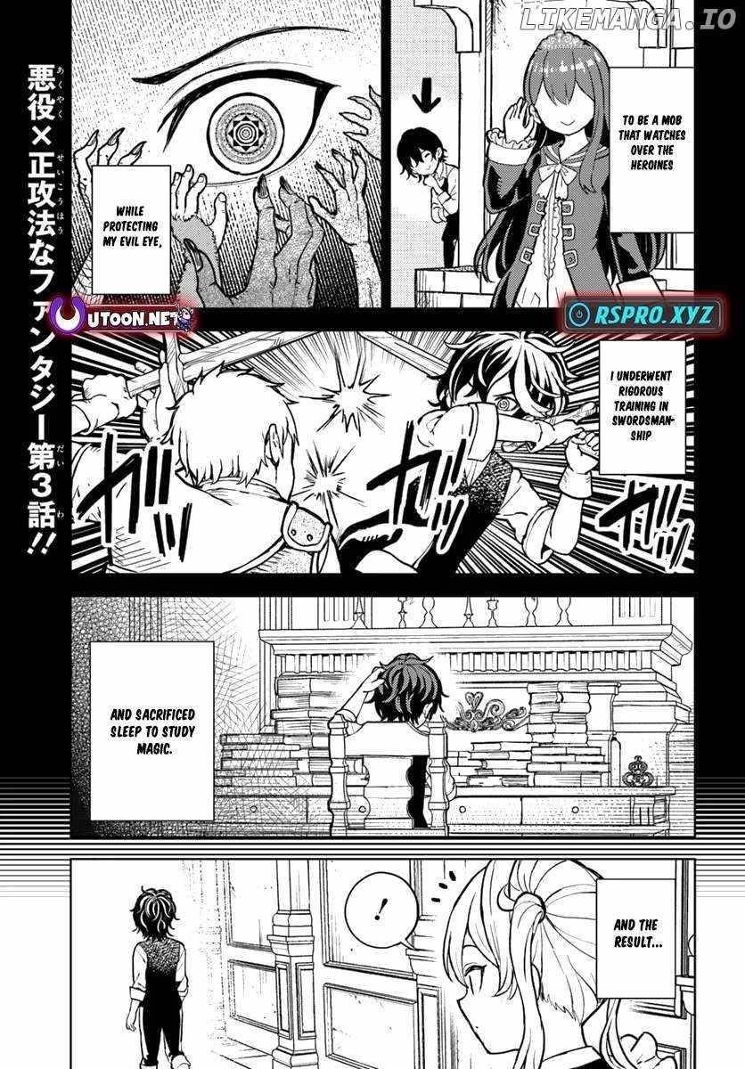 I Was Reincarnated as the Villain With Evil Eyes, so I Aim to Be a Mob Character Chapter 3 77 3