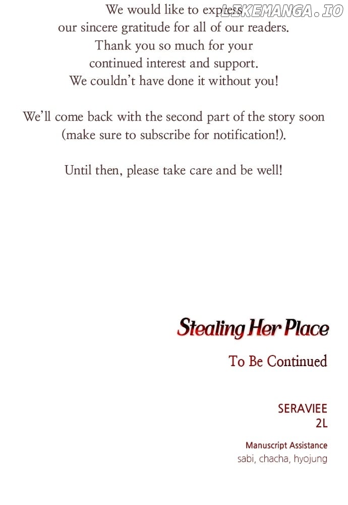 I will steal your place Chapter 41 543 ch 41 134