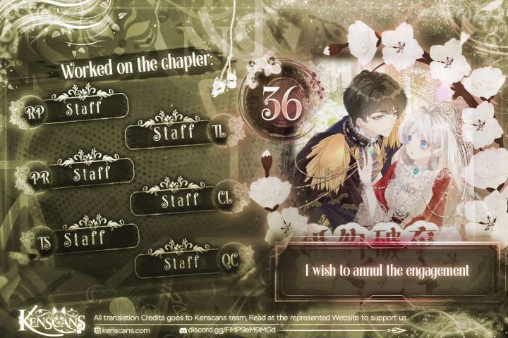 I wish to annul the engagement Chapter 36 29 1
