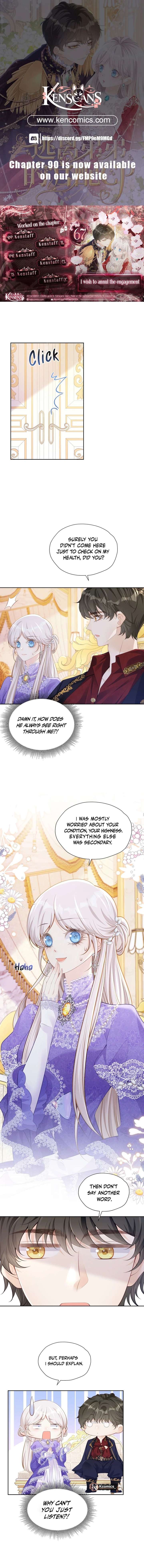 I wish to annul the engagement Chapter 67 26 001