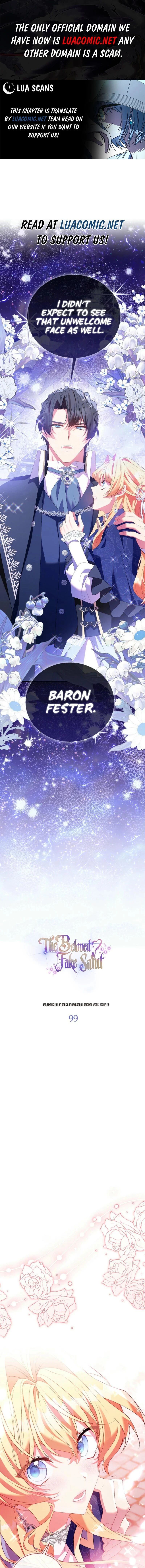 I’m a Fake Saintess but the Gods are Obsessed Chapter 99 56 ch 99 1