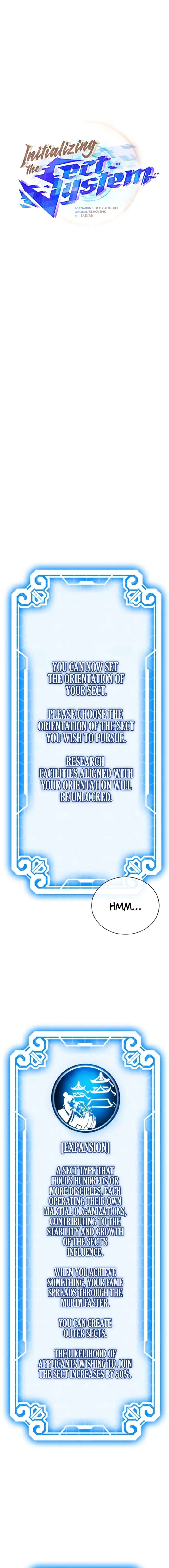Initializing the Sect System Chapter 18 123 14