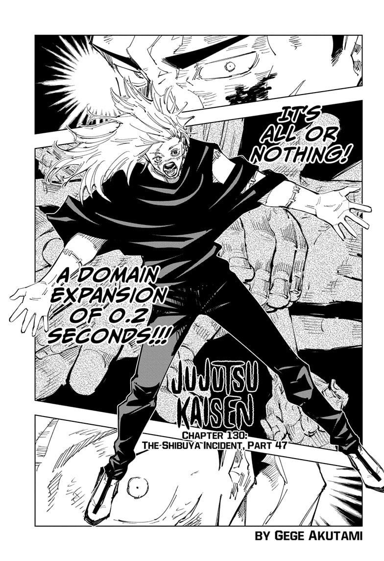 jujutsu kaisen 130 1