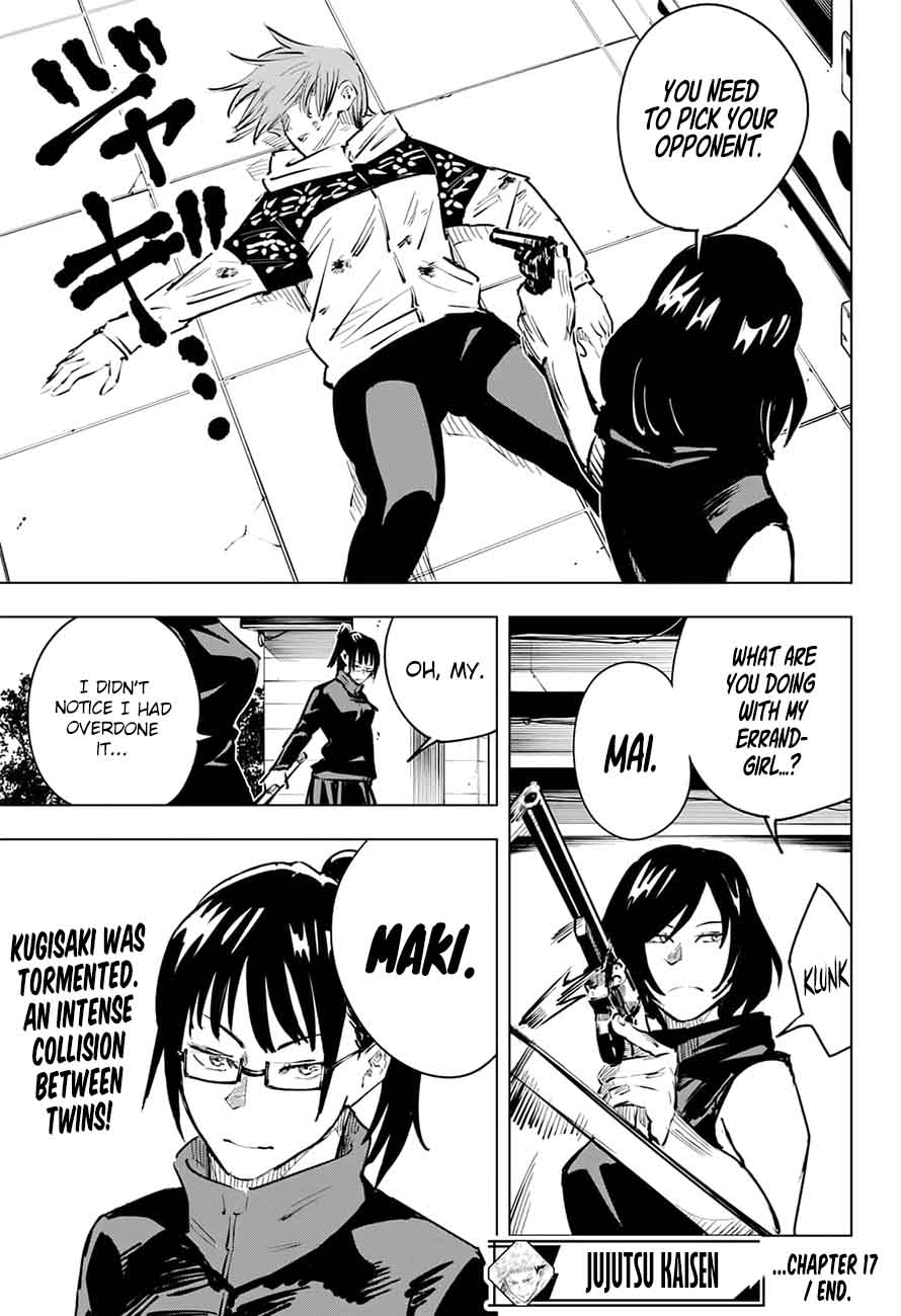 jujutsu kaisen 17 19