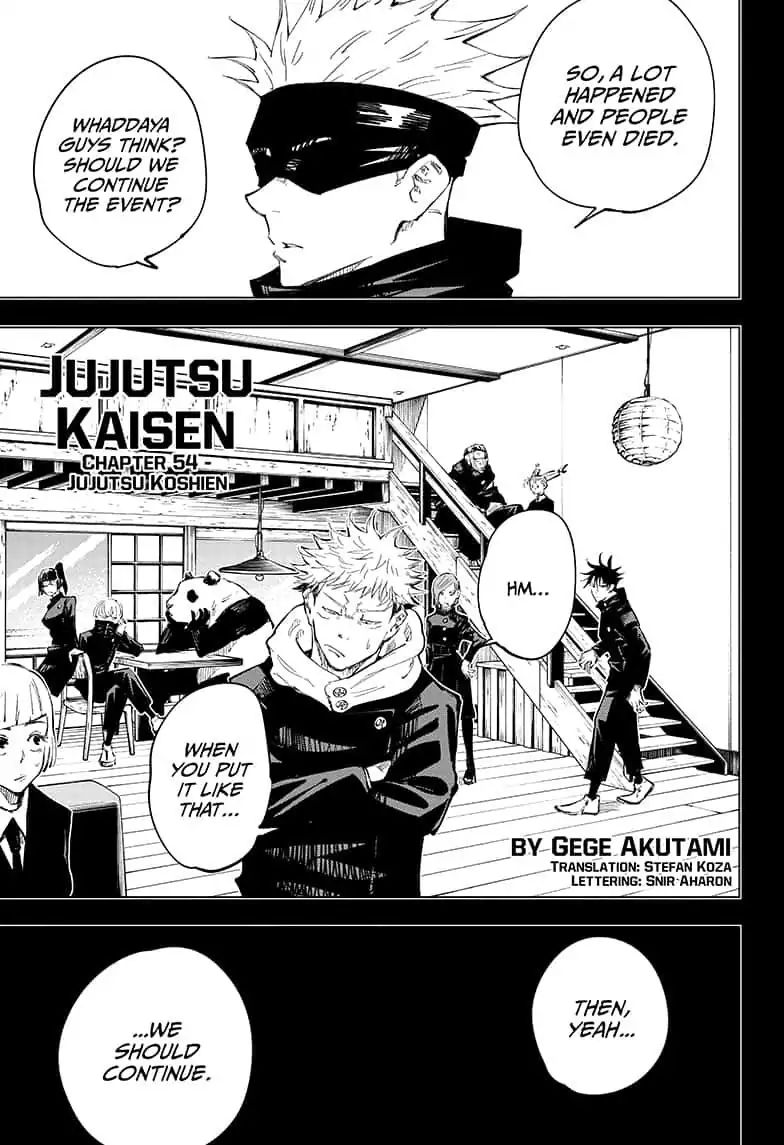 jujutsu kaisen 54 1