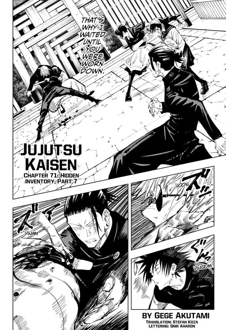 jujutsu kaisen 71 2