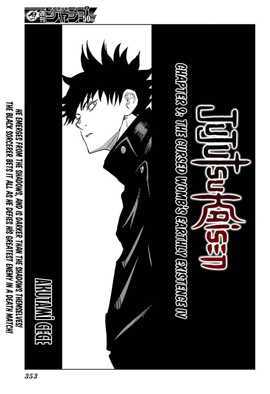 jujutsu kaisen 9 1