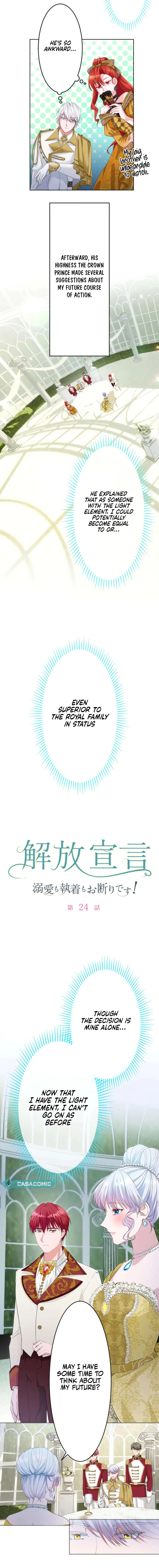 Kaihou Sengen – Dekiai mo Shuuchaku mo Okotowari desu! Chapter 24 43 ch 24 3