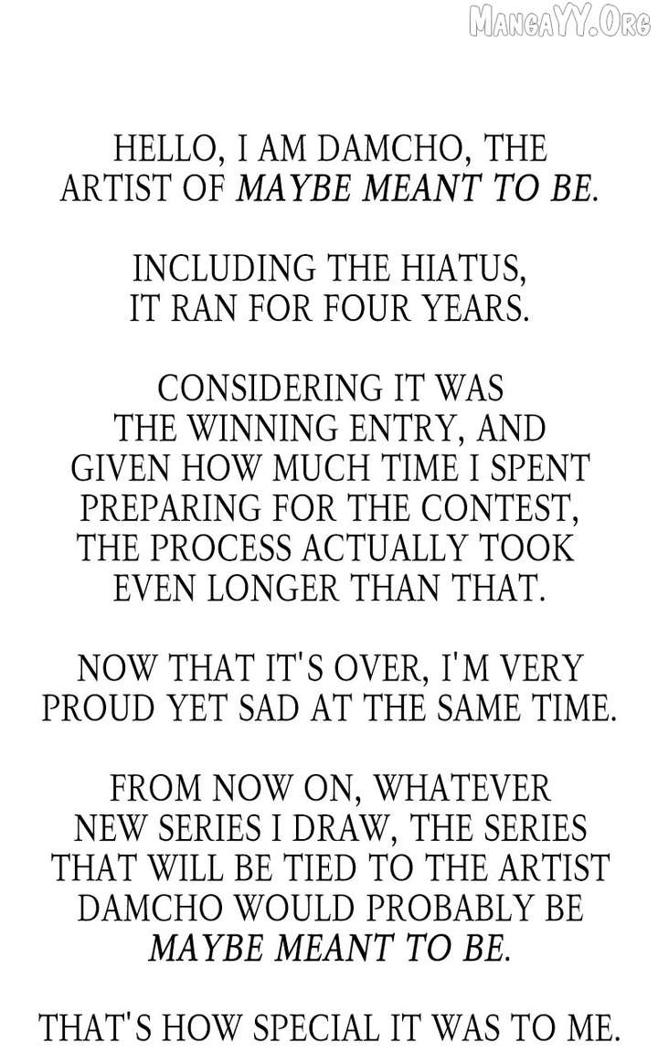 Match Made in Heaven by Chance Chapter 132.5 36 5