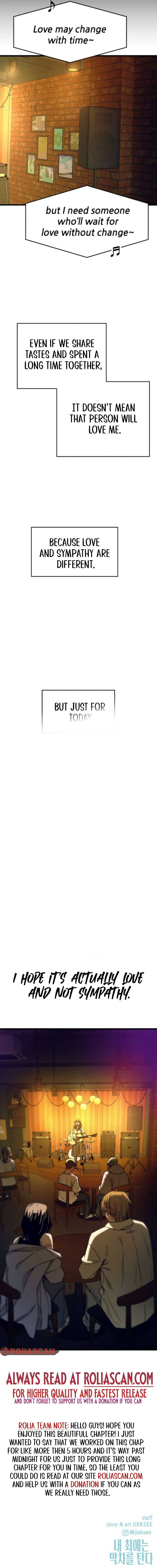 My bias gets on the last train Chapter 30 107 25