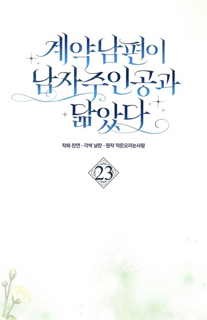 My Contract Husband Resembles the Male Protagonist Chapter 23 464 ch 23 16