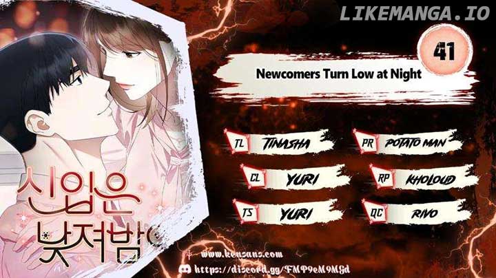 Newcomers Turn Low at Night Chapter 41 44 ch 41 1