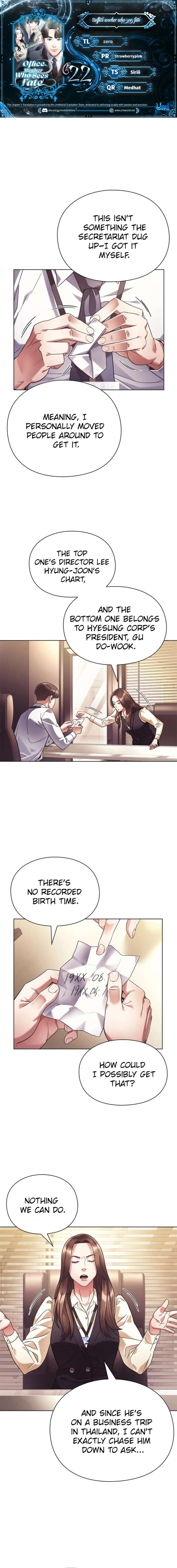 Office Worker Who Sees Fate Chapter 22 68 01