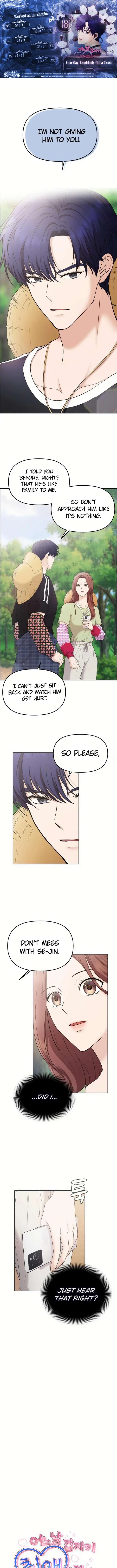 One Day, I Suddenly Got a Crush Chapter 18 50 01