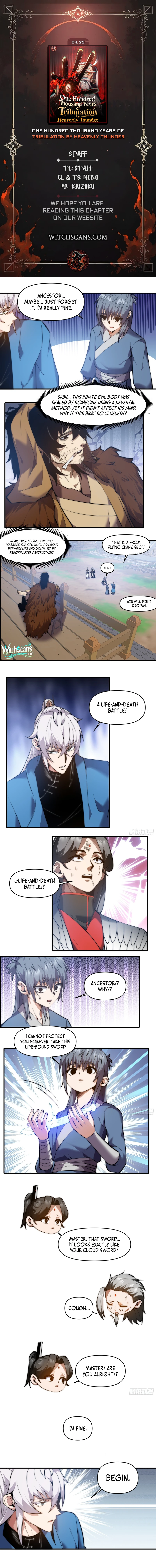 One Hundred Thousand Years of Tribulation by Heavenly Thunder Chapter 23 32 0