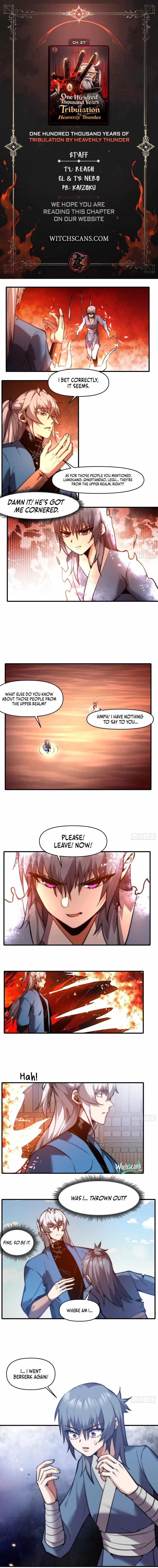 One Hundred Thousand Years of Tribulation by Heavenly Thunder Chapter 27 26 0