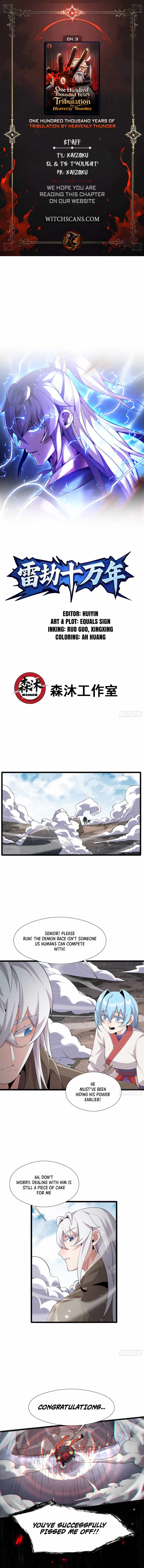 One Hundred Thousand Years of Tribulation by Heavenly Thunder Chapter 3 29 0