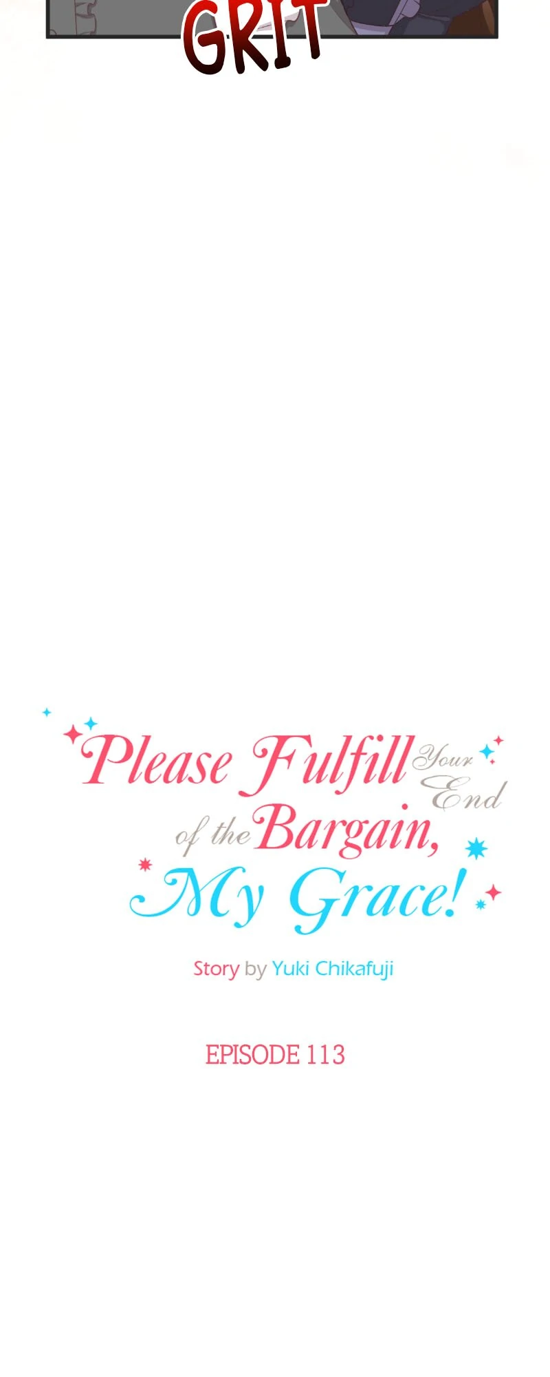Please Fulfill Your End of the Bargain, My Grace! Chapter 113 191 04