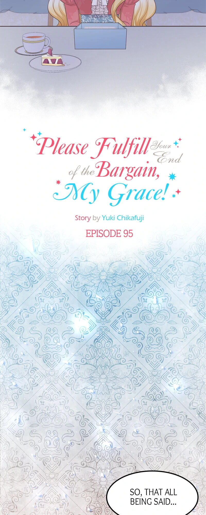Please Fulfill Your End of the Bargain, My Grace! Chapter 95 163 03