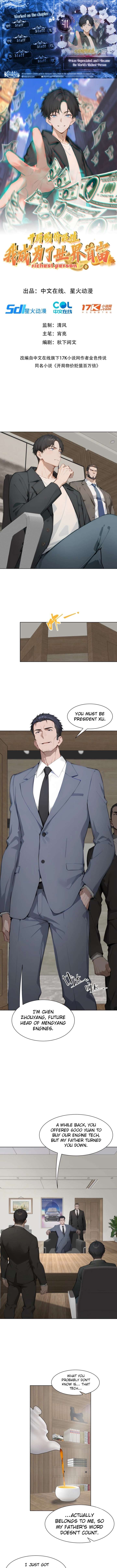 Prices Depreciated, and I Became the World’s Richest Person Chapter 41 38 01