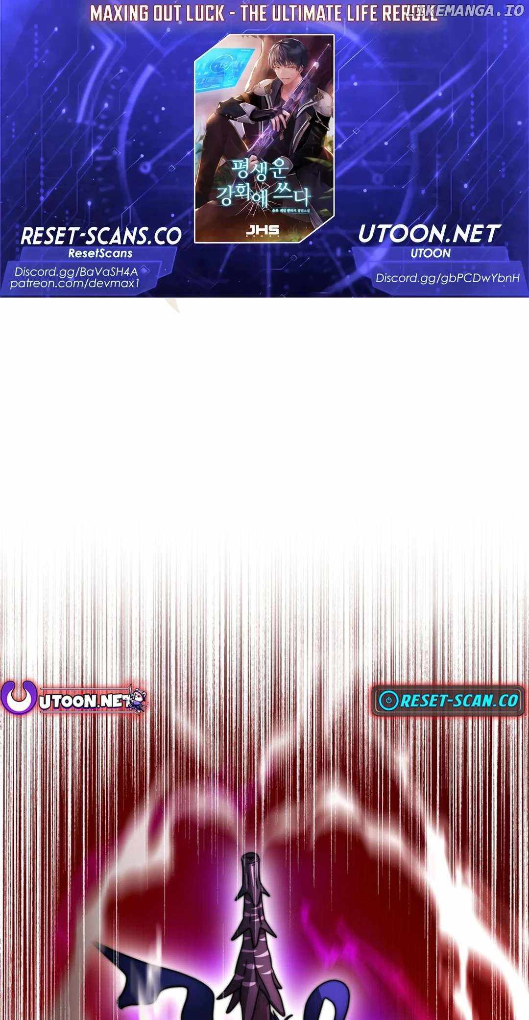 Putting My Life on the Line, I Go All-in on Luck Enhancement Chapter 33 341 001