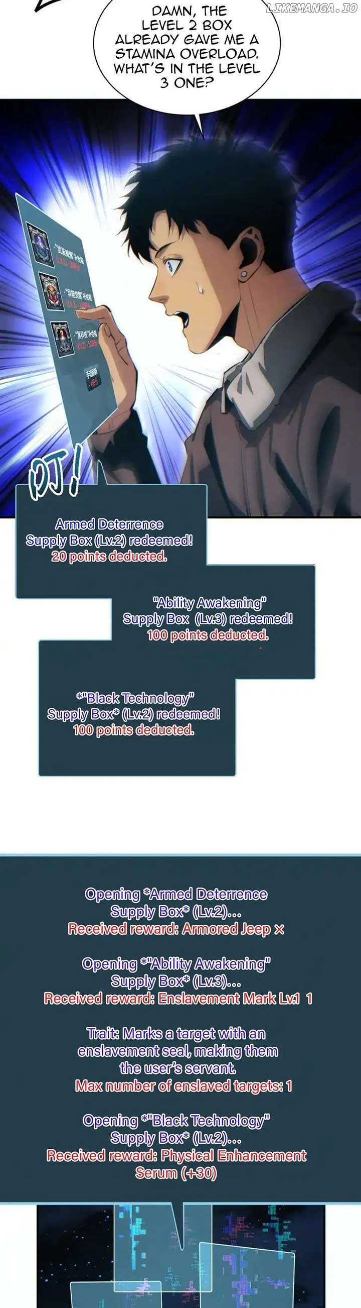 Rebirth in the end times: I reached the top by opening boxes Chapter 45 104 ch 45 22