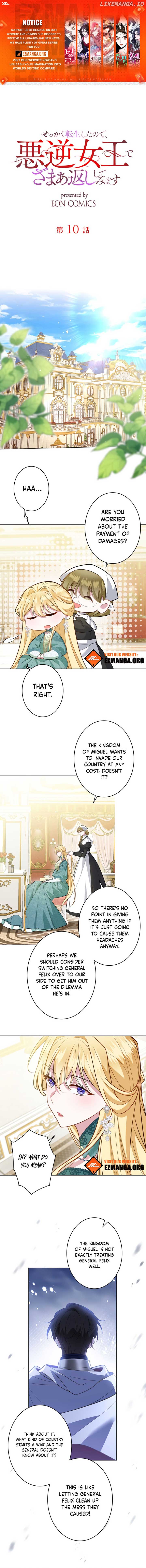 Reincarnated As the Villain Queen to Get My Revenge Chapter 10 41 01