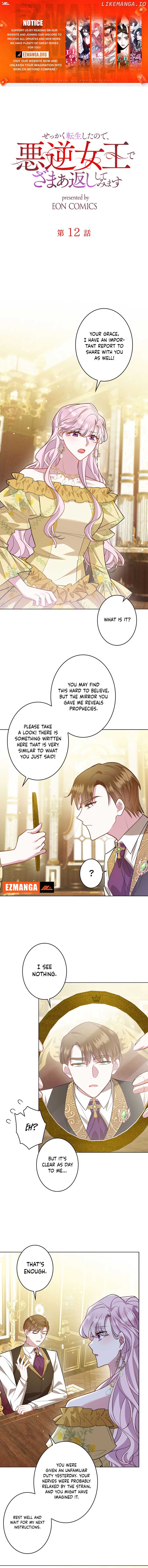 Reincarnated As the Villain Queen to Get My Revenge Chapter 12 44 01