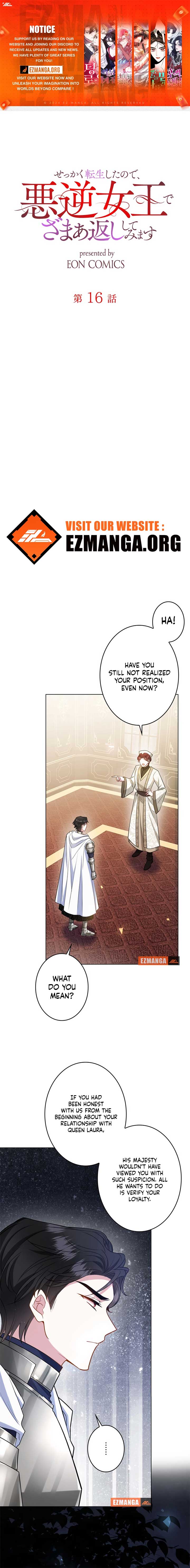 Reincarnated As the Villain Queen to Get My Revenge Chapter 16 56 01