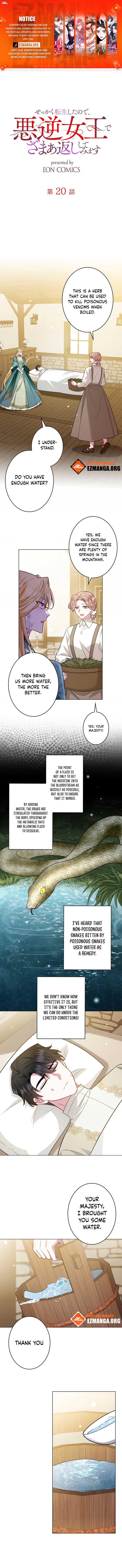 Reincarnated As the Villain Queen to Get My Revenge Chapter 20 35 0