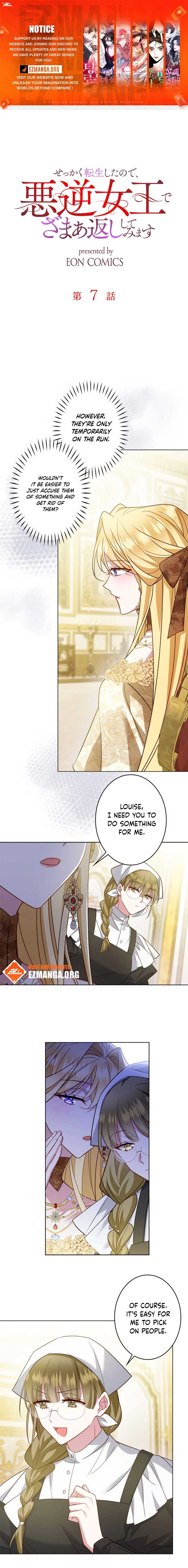 Reincarnated As the Villain Queen to Get My Revenge Chapter 7 44 01