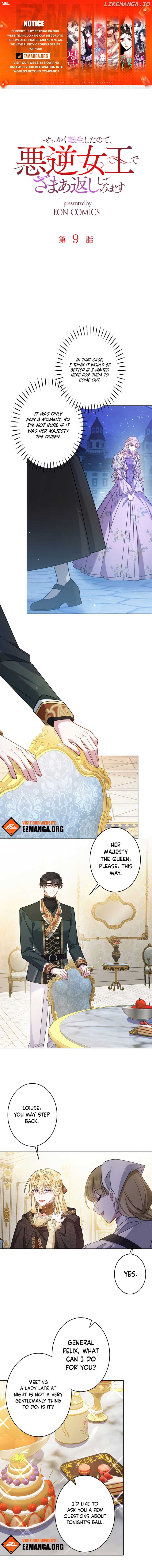 Reincarnated As the Villain Queen to Get My Revenge Chapter 9 50 01