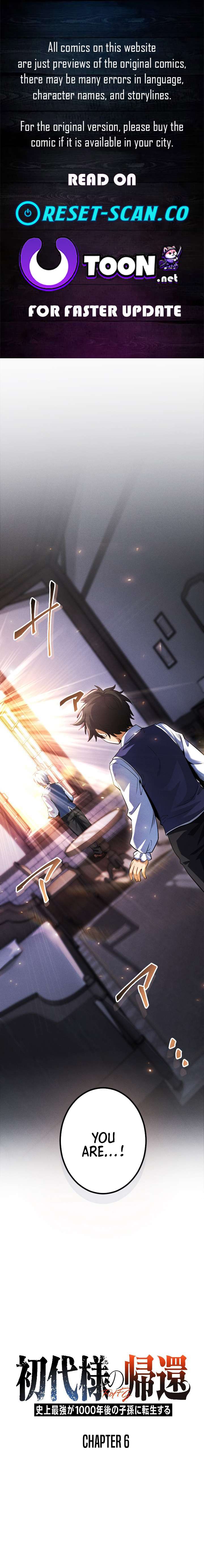 Return of the First Patriarch: The Strongest Reincarnates into His Descendant 1000 Years Later Chapter 6 50 01