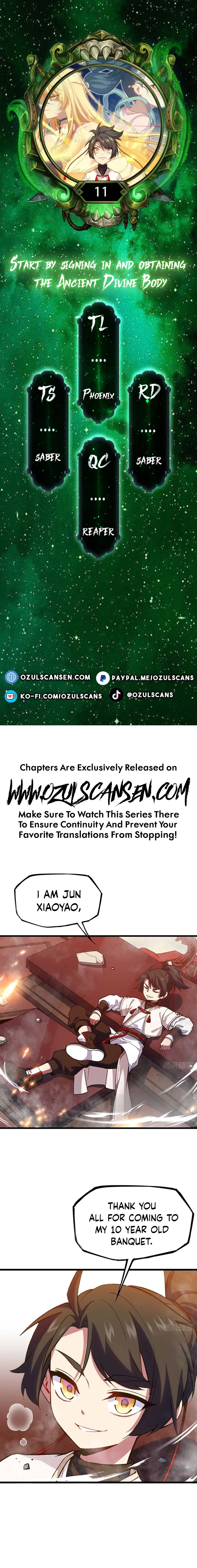 Scoring the Sacred Body of the Ancients from the Get-go Chapter 11 50 0