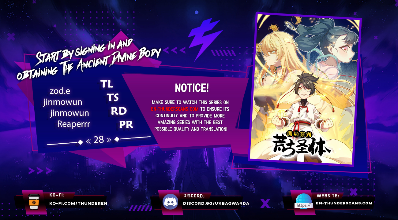 Scoring the Sacred Body of the Ancients from the Get-go Chapter 28 35 0