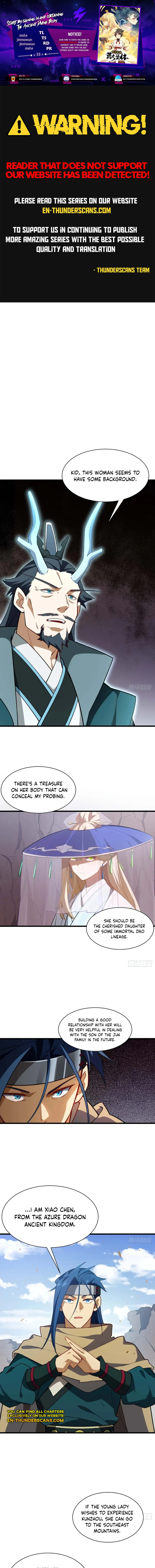 Scoring the Sacred Body of the Ancients from the Get-go Chapter 33 38 0