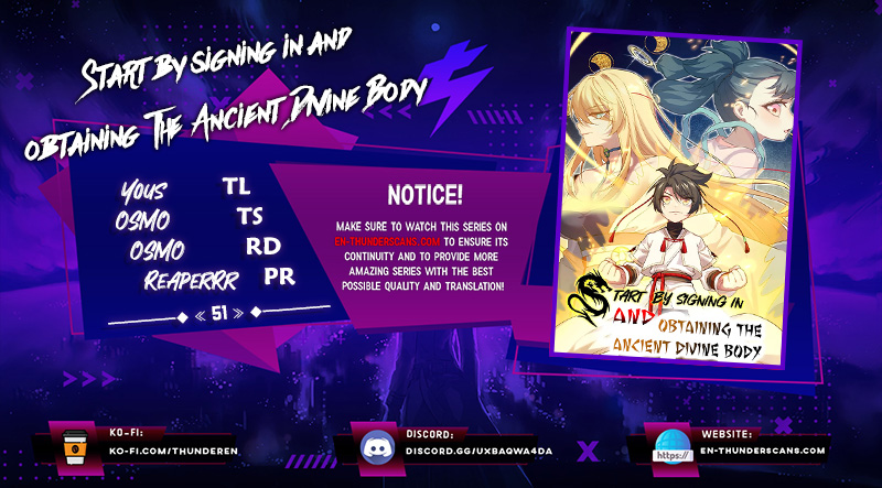 Scoring the Sacred Body of the Ancients from the Get-go Chapter 51 44 0