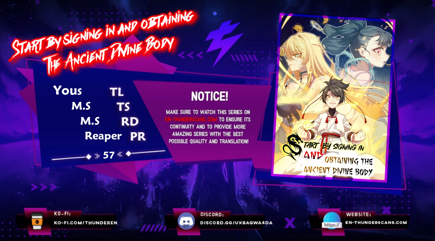 Scoring the Sacred Body of the Ancients from the Get-go Chapter 57 38 0