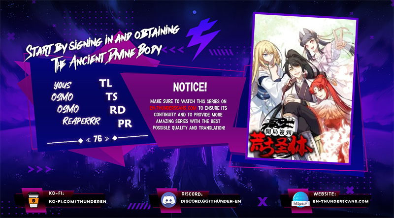 Scoring the Sacred Body of the Ancients from the Get-go Chapter 76 47 0