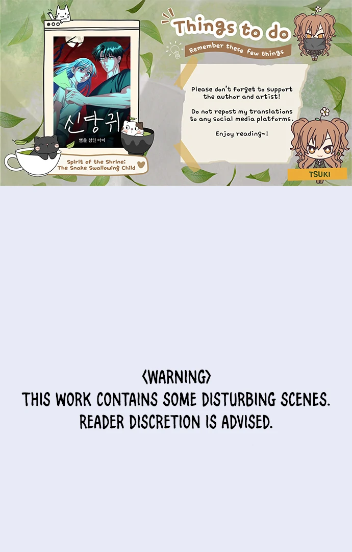 Spirit of the Shrine: The Snake Swallowing Child Chapter 9 500 001