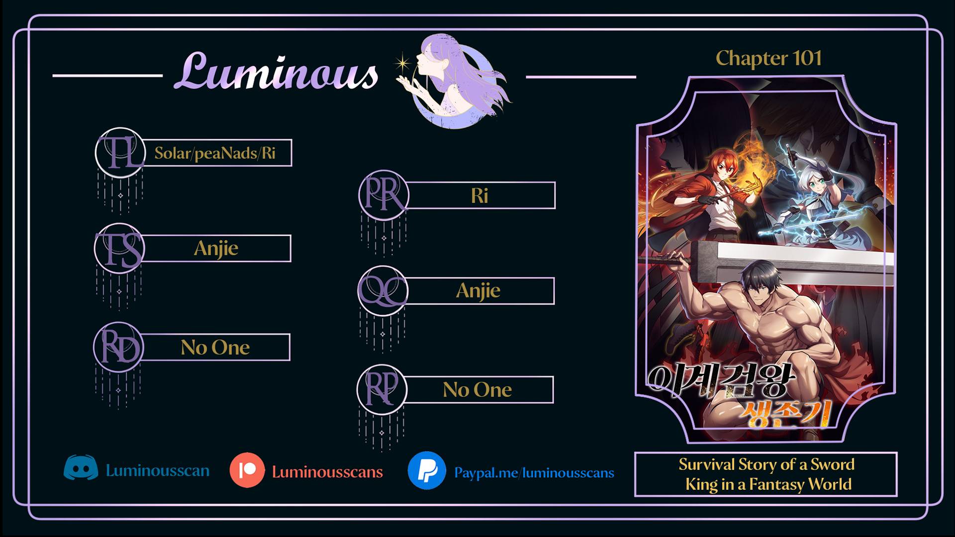 Survival Story of a Sword King in a Fantasy World Chapter 101 29 ch 101 1