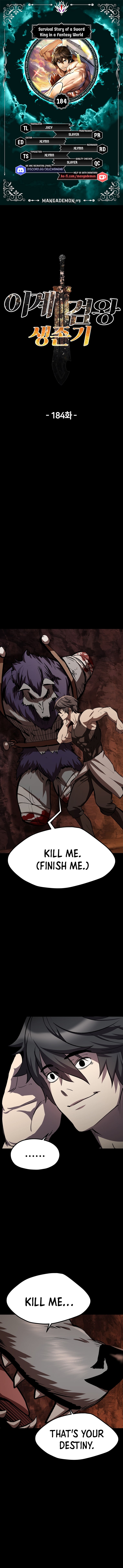 Survival Story of a Sword King in a Fantasy World Chapter 184 65 ch 184 1