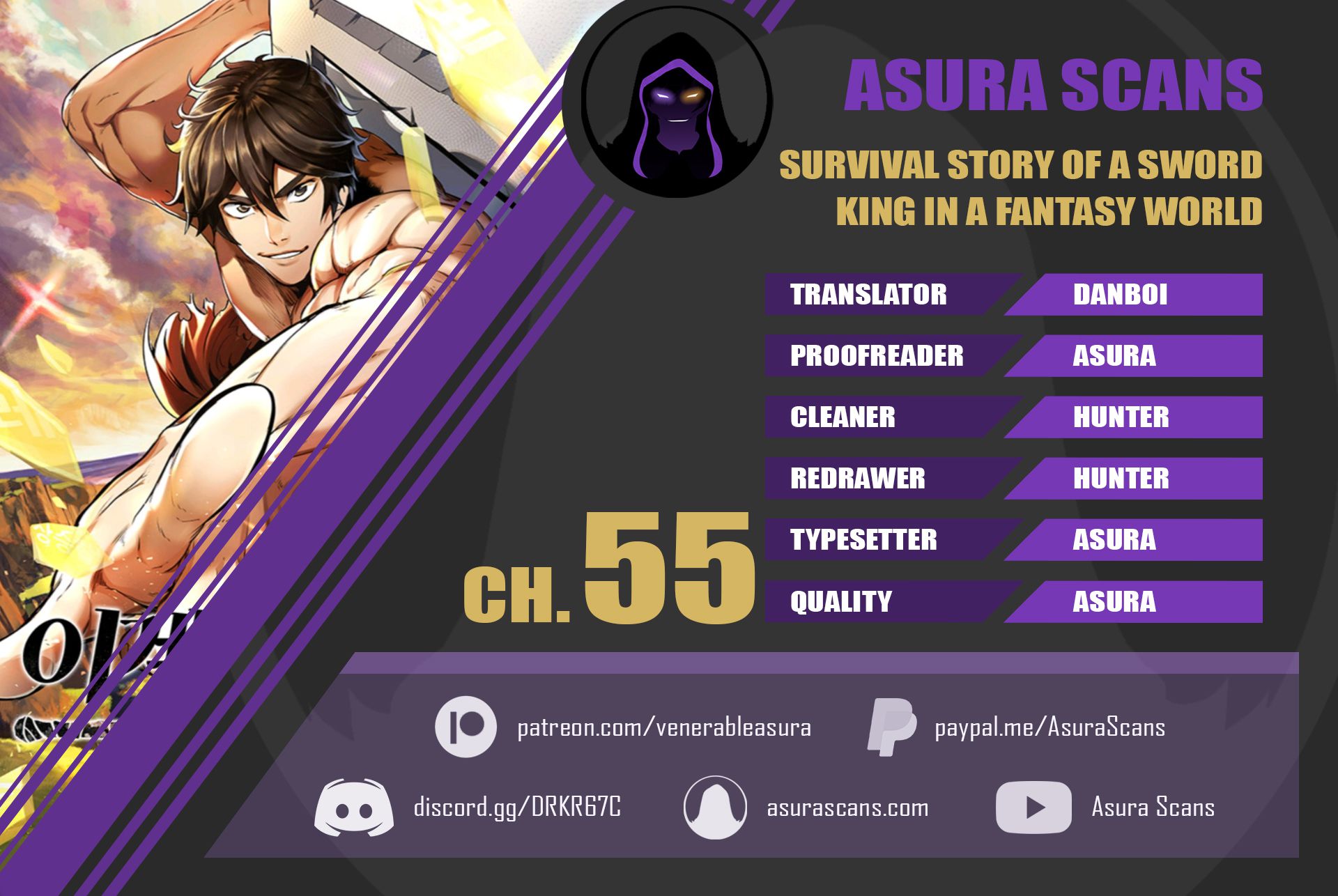 Survival Story of a Sword King in a Fantasy World Chapter 55 254 ch 55 1