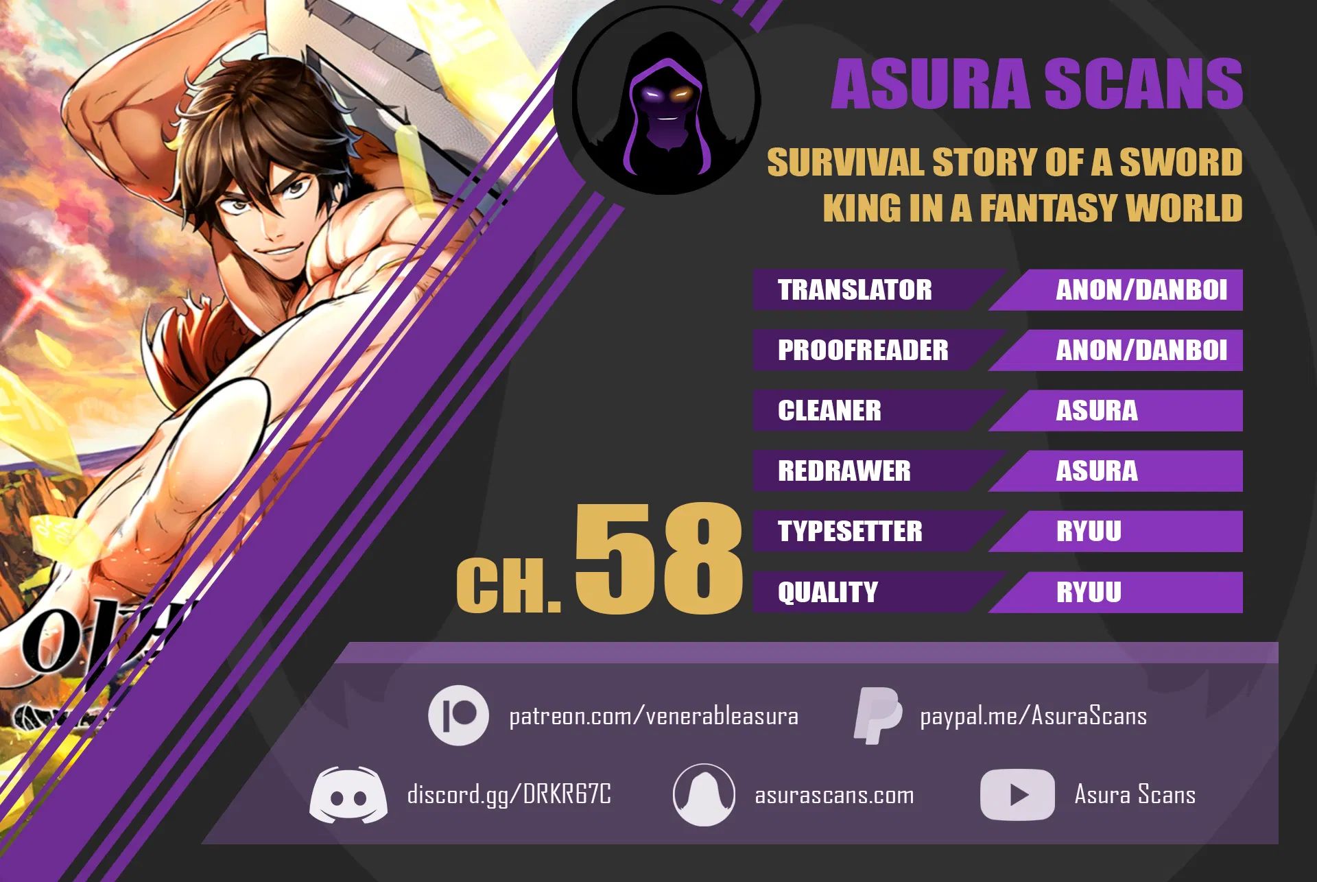 Survival Story of a Sword King in a Fantasy World Chapter 58 512 ch 58 1