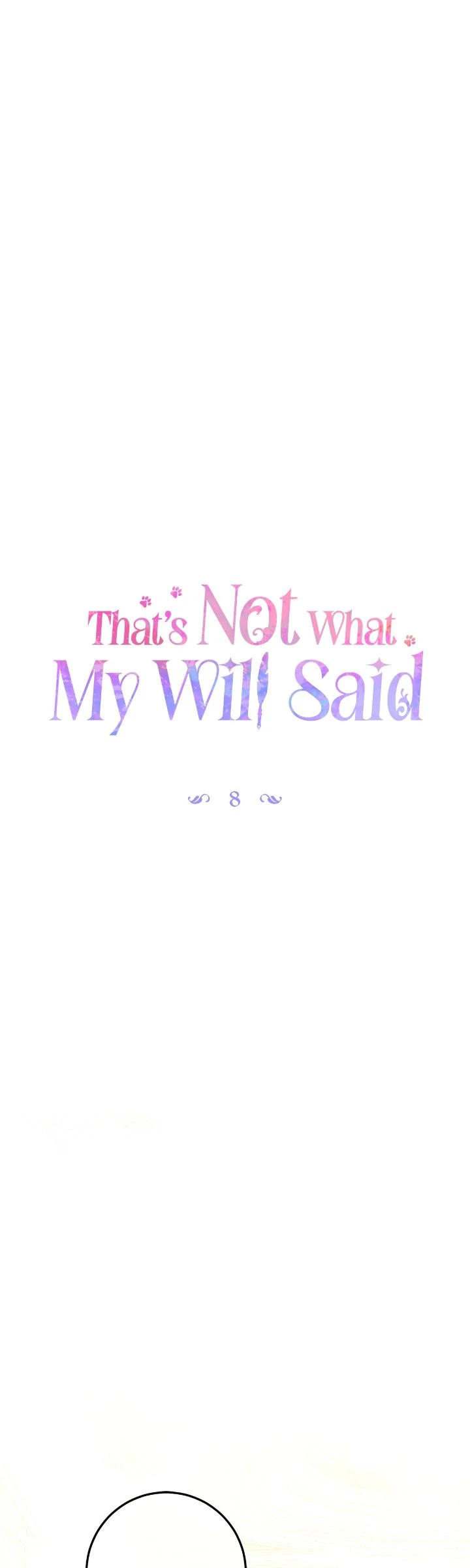 That’s Not What My Will Said Chapter 8 249 ch 8 14