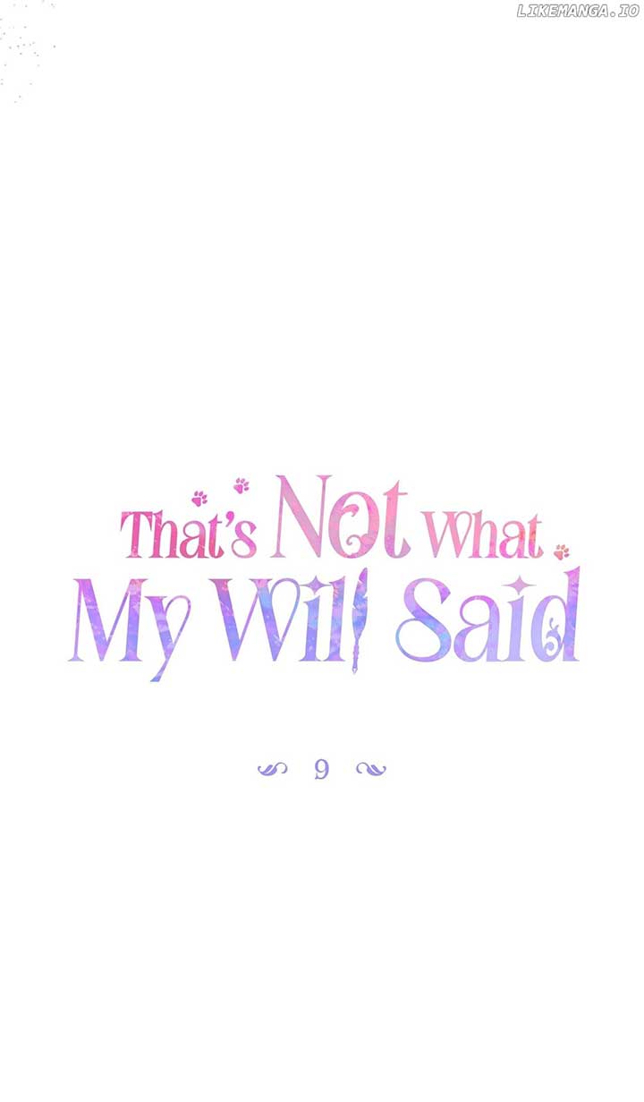 That’s Not What My Will Said Chapter 9 434 ch 9 43