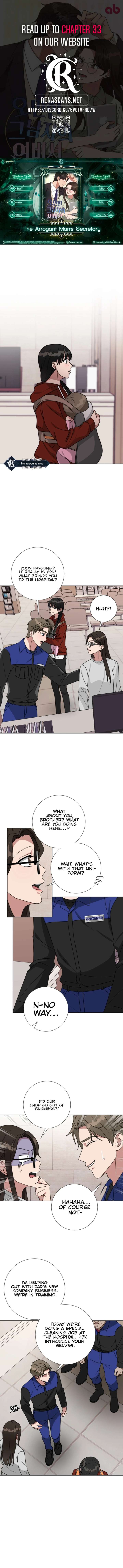 The Arrogant Man’s Secretary Chapter 16 32 1